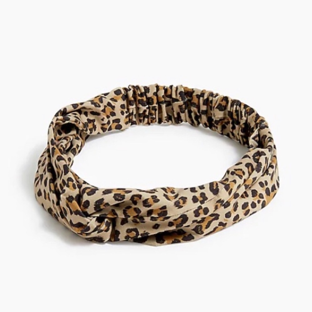 J Crew Leopard Headband